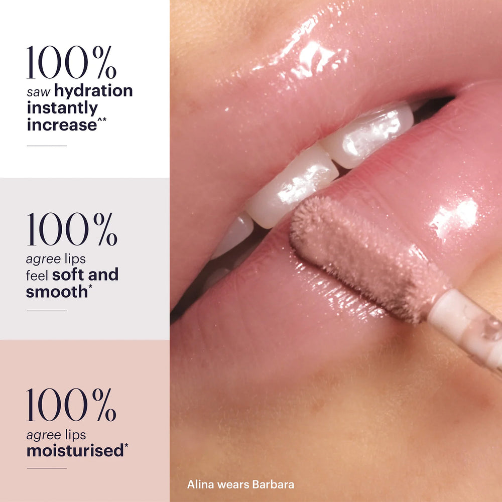 ZOEVA - Pout Glaze High-Shine-Hyaluronic Lip Gloss (Barbara) - LIP GLOSS