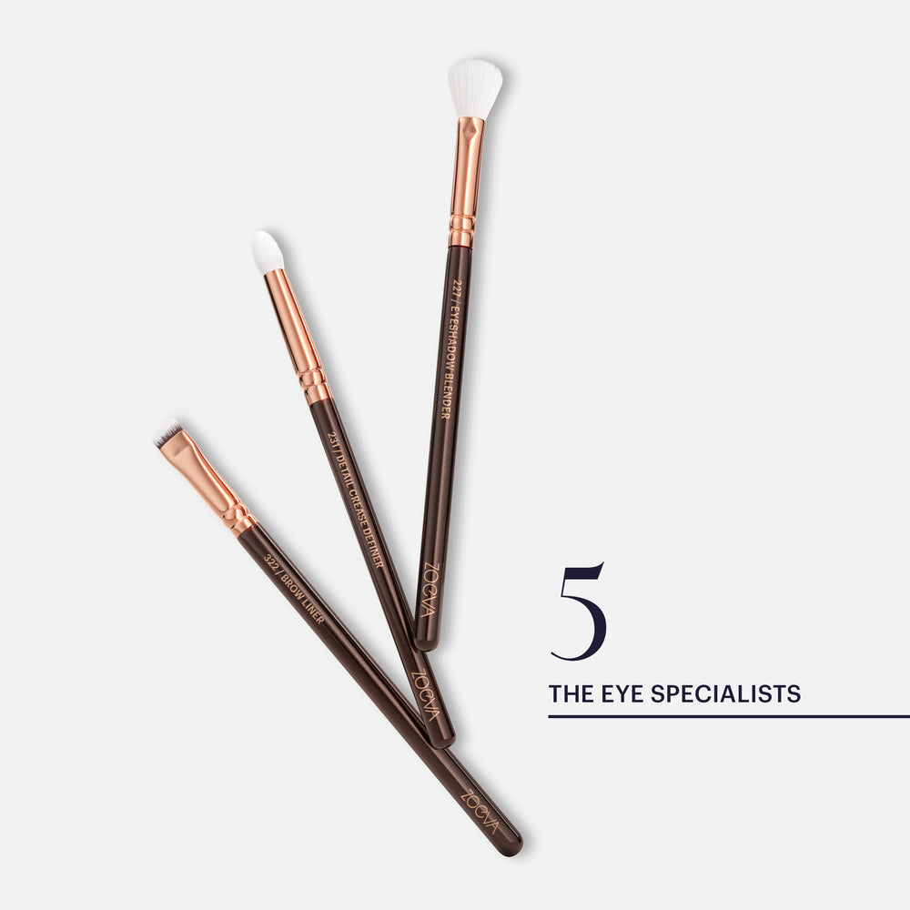 ZOEVA - The Artists Pinselset (Rosé Golden Edition) - BRUSH SET