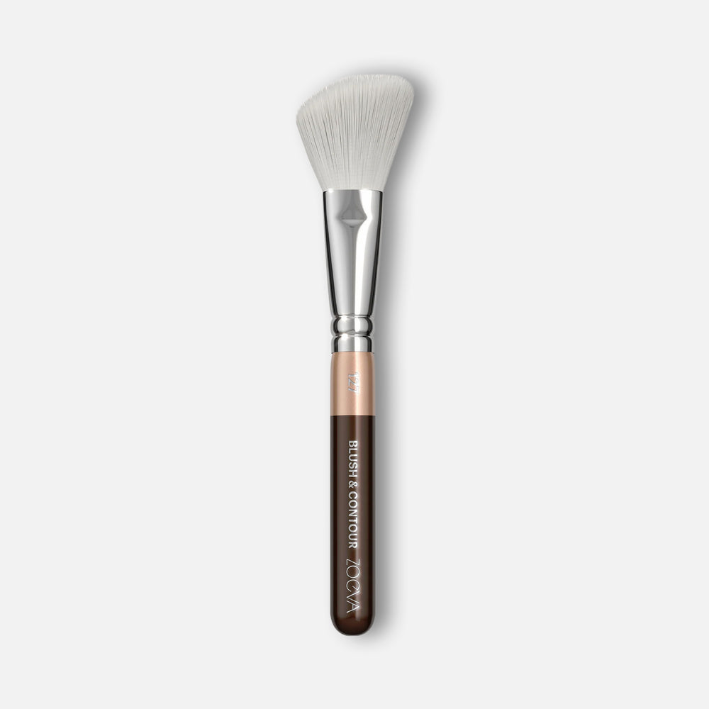 127 Blush & Contour Brush (Chocolate)
