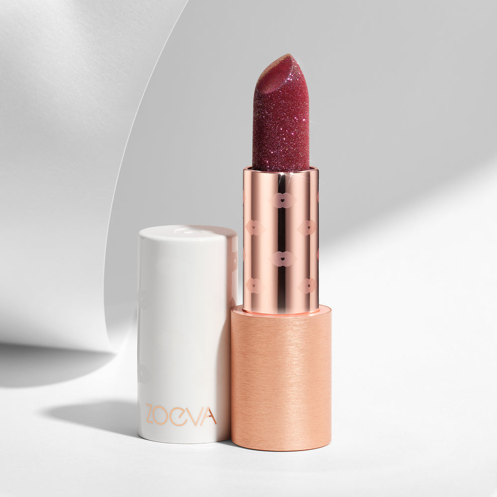 ZOEVA - Velvet Love Crystal Lipstick (Pink Quartz) - LIPSTICK