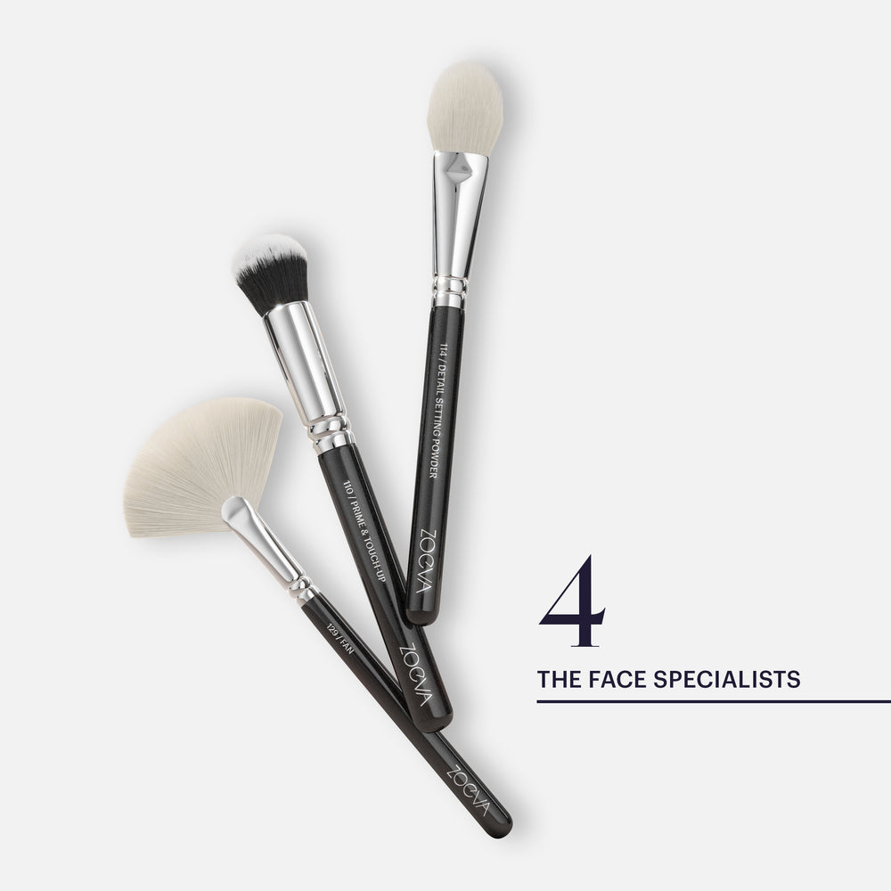 ZOEVA - The Artists Pinselset (Black) - BRUSH SET