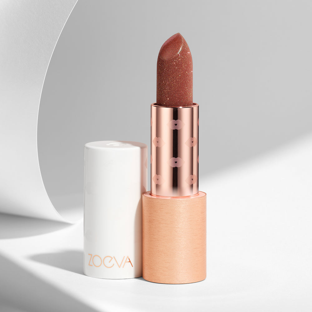 ZOEVA - Velvet Love Crystal Lipstick (Nude Topaz) - LIPSTICK