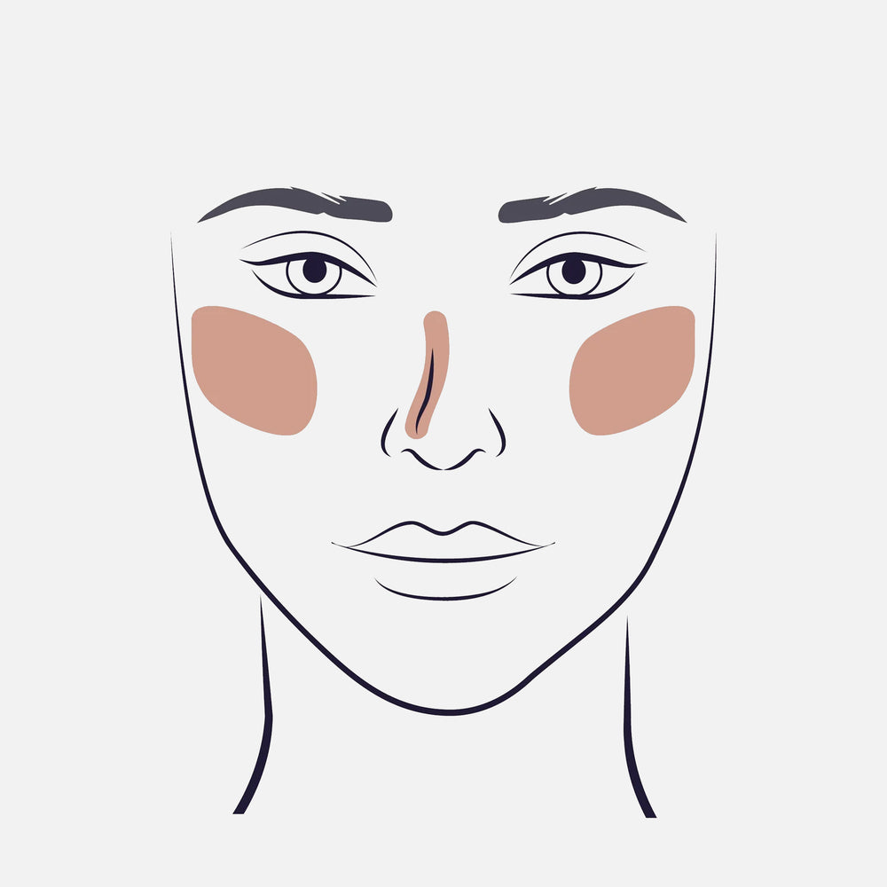 ZOEVA - 132 Highlight Blender Pinsel - FACE BRUSH