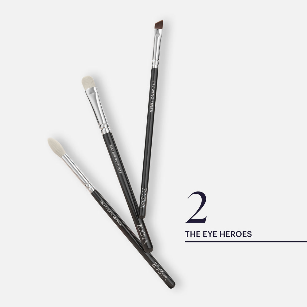 ZOEVA - The Complete Pinselset (Black) - BRUSH SET