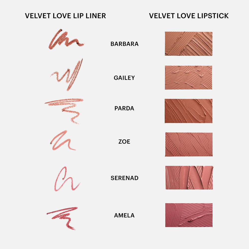 ZOEVA - Velvet Love Signature Lip Duo - BUNDLE