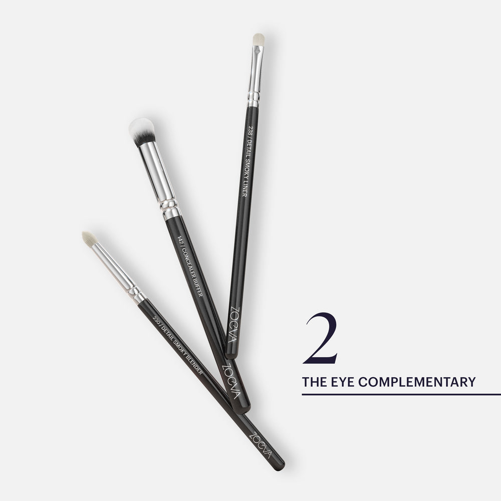 ZOEVA - It's All About The Eyes Pinselset (Black) - BRUSH SET