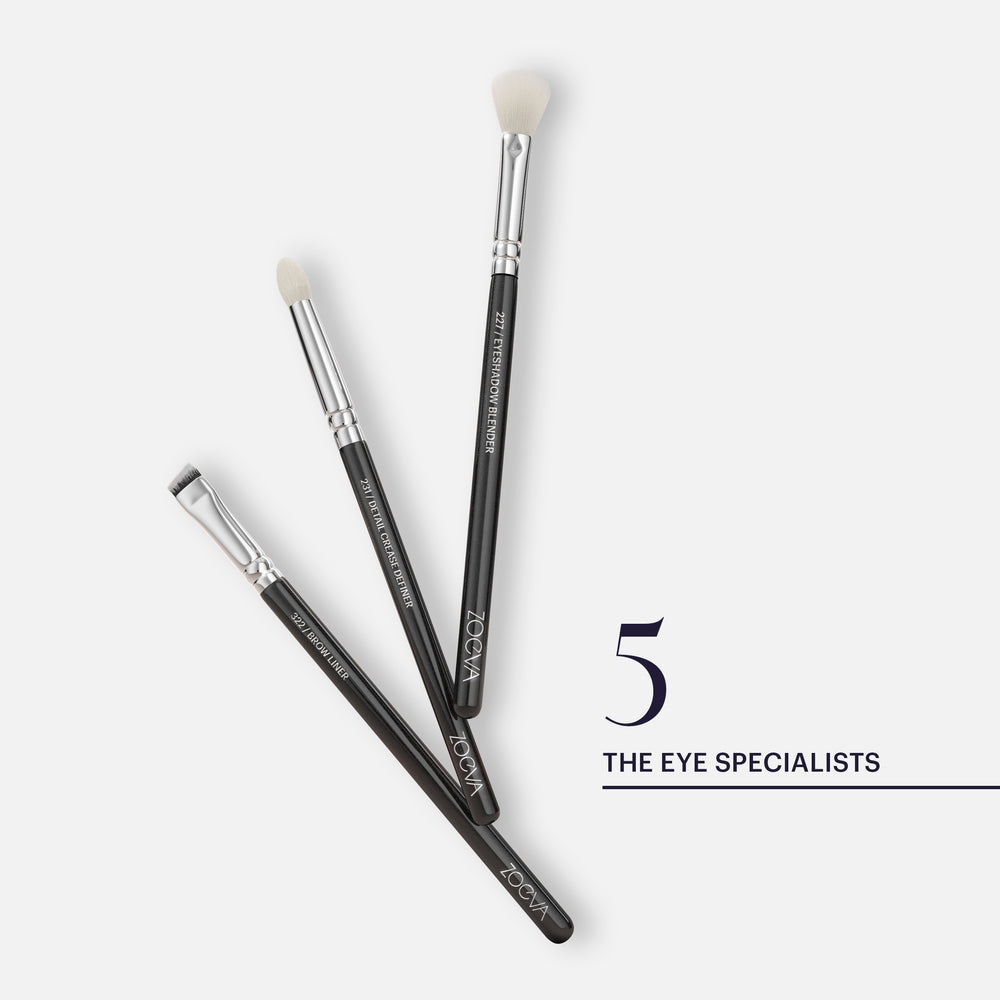 ZOEVA - The Artists Pinselset (Black) - BRUSH SET