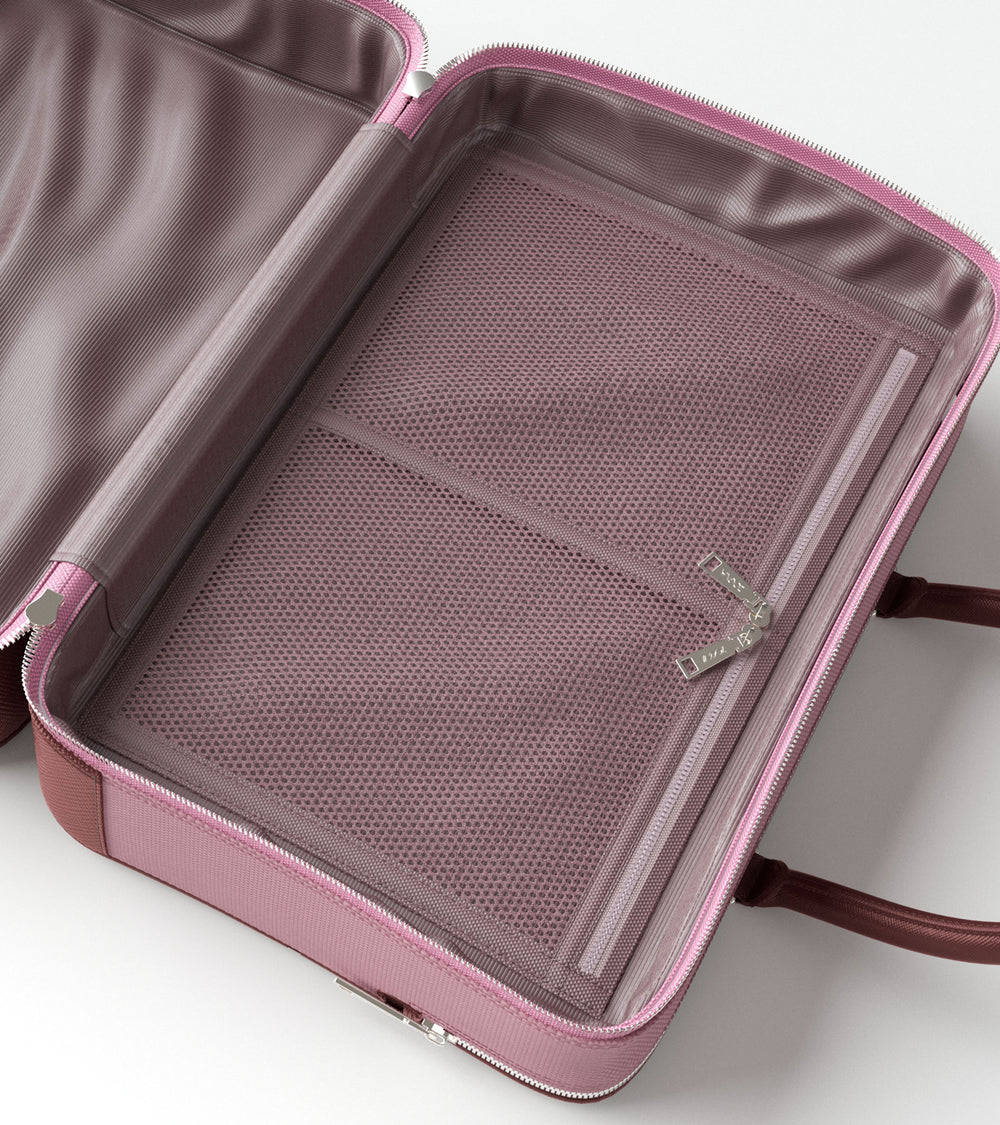 ZOEVA - The Zoe Bag & The Complete Pinselset (DUSTY BORDEAUX) - BRUSH SET
