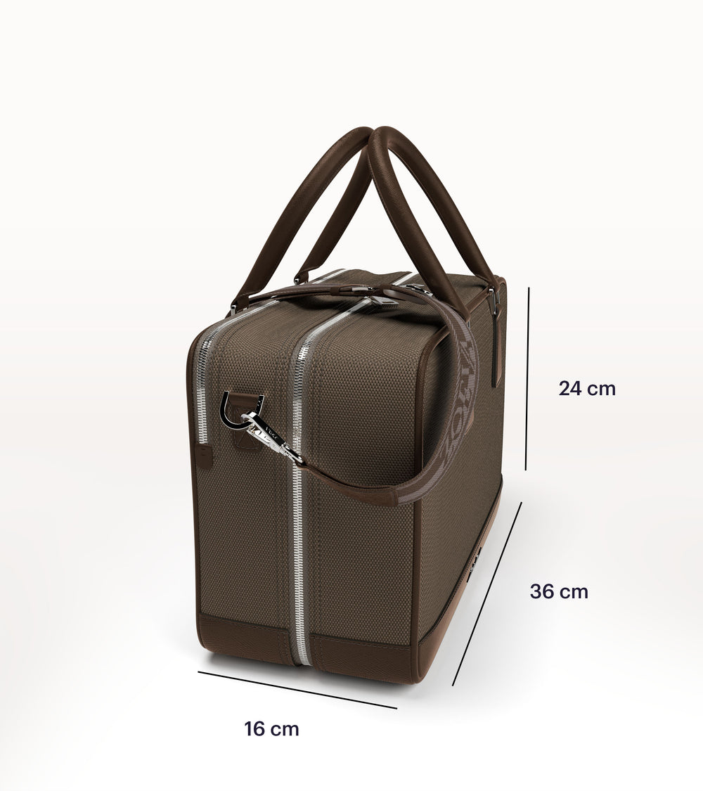 ZOEVA - The Zoe Bag & The Complete Pinselset (Light Chocolate) - BRUSH SET