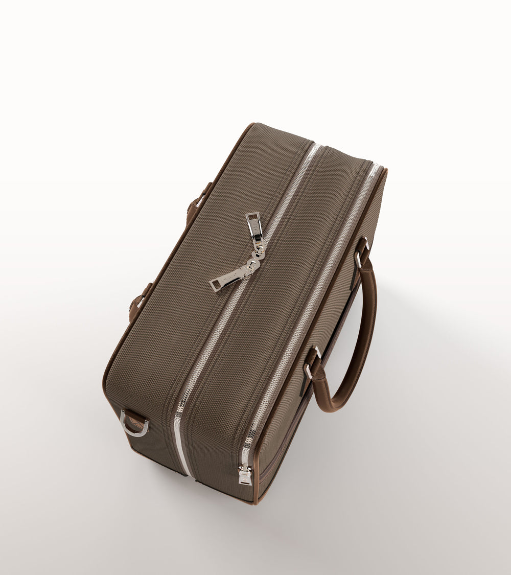 ZOEVA - The Zoe Bag & The Complete Pinselset (LIGHT CHOCOLATE) - BRUSH SET